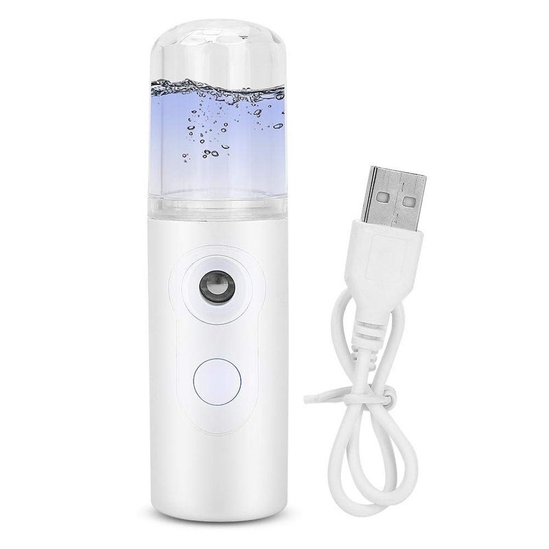 klarako Facial Mister Portable Handy Face Mist Sprayer Professional Mini Humidifier Facial Steamer Moisturizing and Hydrating Spa Beauty Device - Image 1