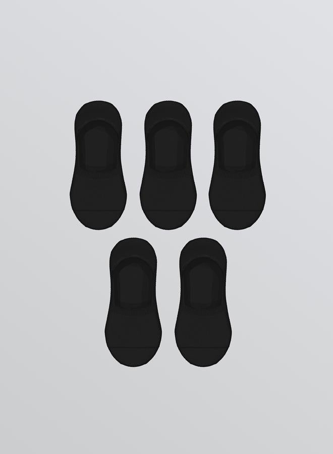 LC WAIKIKI Women's Plain Invisible Socks 5 Pack