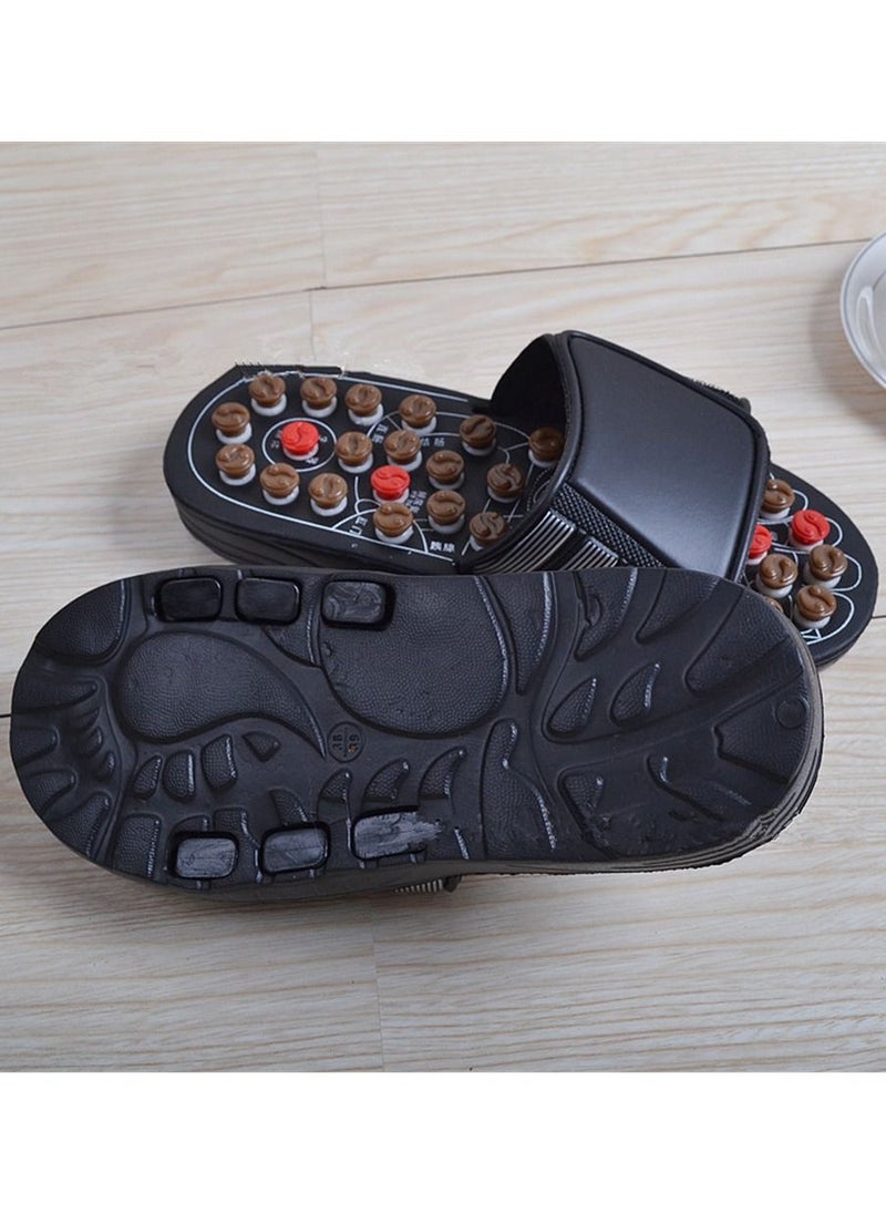 Generic - Feet Massage Soles Acupuncture Therapy Massage Shoes For Foot Activation Reflexology Feet Care Massager Sandal - Image 1