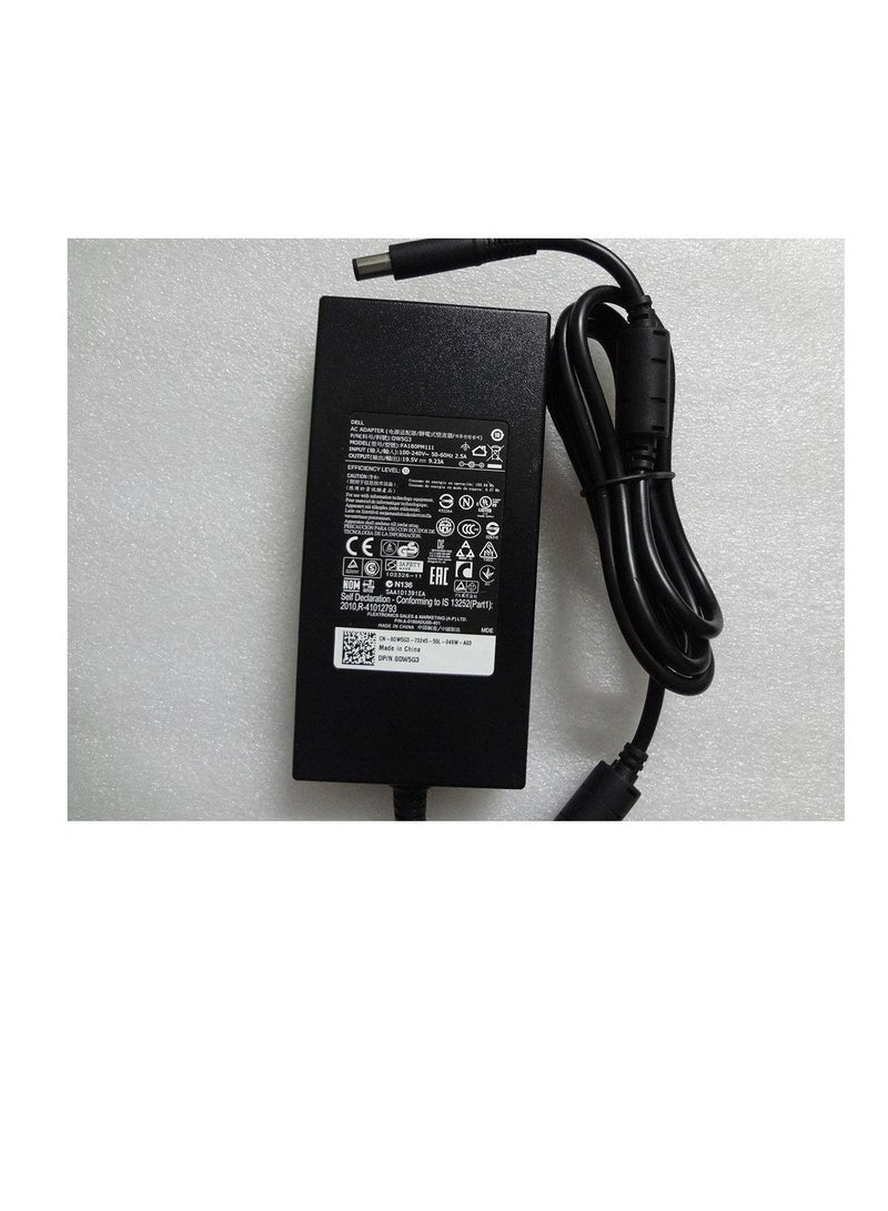 Terabyte محول جديد أصلي 180 واط 19.5 فولت 9.23 أمبير 74X5J JVF3V DA180PM111 لجهاز ديل ألين وير 15 R1 R2؛ إنسبيرون ون 23xx (2350 2320)؛ دقة 15 7000 (7510) 17 7000 (7710)؛ أوبتيبلكس 3011 AIO؛ M4600 M4700 M4800 - Image 1