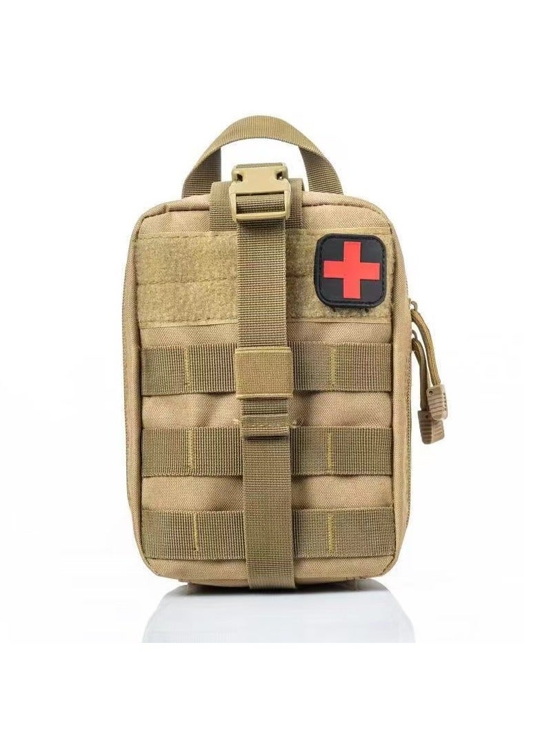 General Multifunctional tactical medical bag, water bottle waist bag, men and women outdoor travel waist bag cycling bag  - Image 1