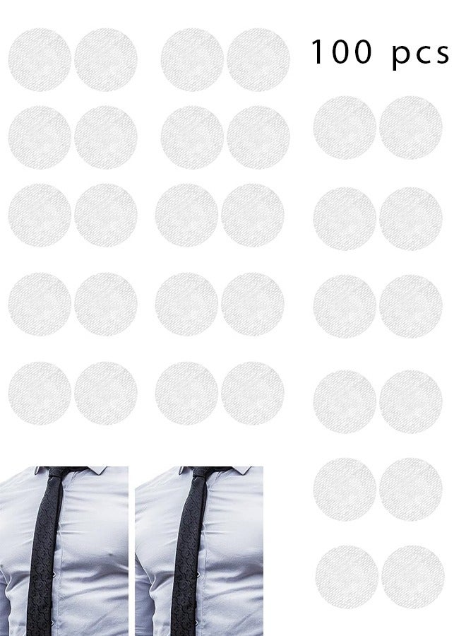 rocooart 100-Pieces Disposable Self-adhesive Nipple Protection Stickers For Men, Mens Tape Pasties Patch Nipple Covers Nipple Patch Anti Chafing Nip Protector - Image 1