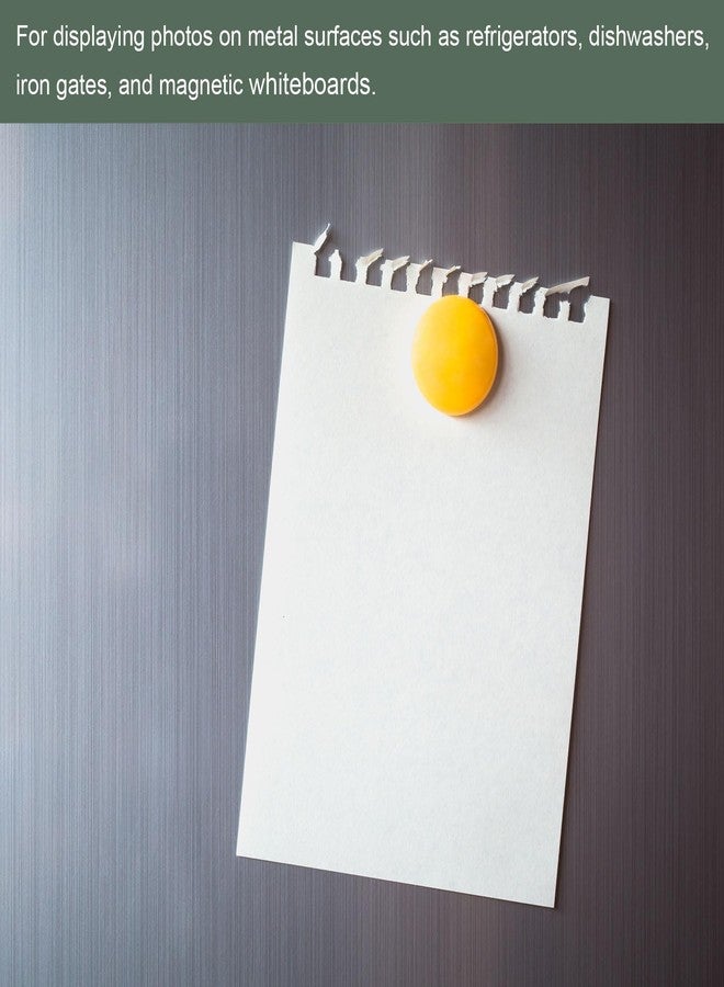 YOKIVE 2 Pcs Magnetic Picture Frame, Magnets Holds Photo | Great for Refrigerator Dishwasher(PVC, 6x8 Inch) - Image 3