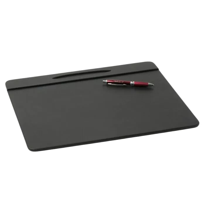 NJ OVERSEAS NJ Large Rectangle A3 Desk Writing Pad & Drawing Board Writing Pad Tablet with Pen Holder for Hotel Front Desk, Planner, Reception Desk, Blotter: 18x14: Black (1) - Image 5