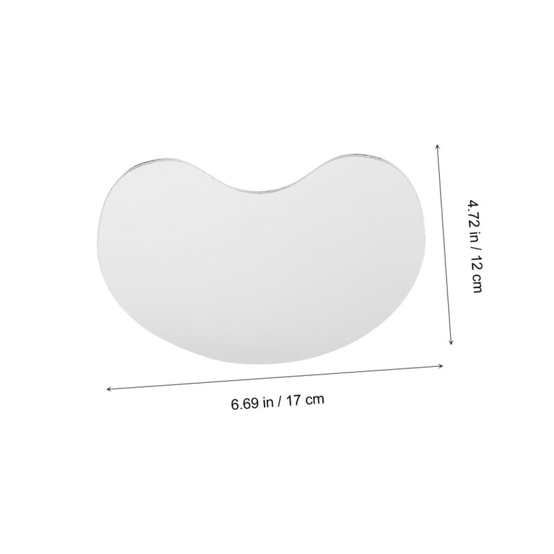 Acrylic Mirror Reflection Boards 4 Pack Jewelry Display Photography Backdrop Props Easy Clean - Image 3
