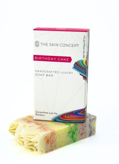 THE SKIN CONCEPT The Skin Concept Premium  Luxury Soap Bar - Birthday Cake - Handmade, Vegan  - Image 1