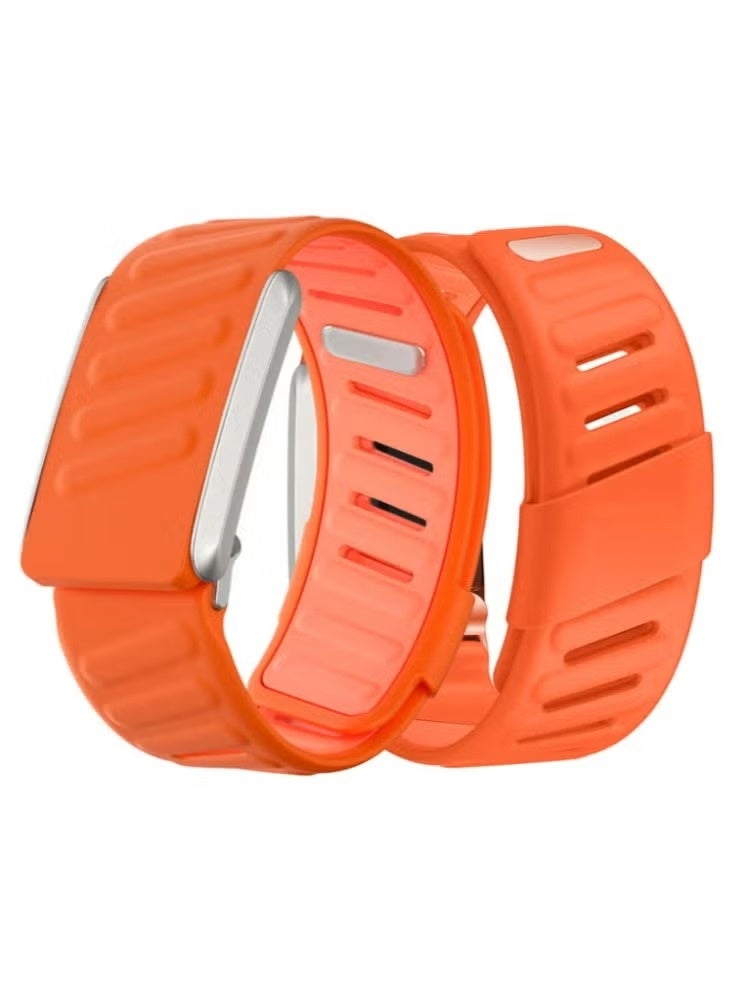 ACLIX Premium Silicone Replacement Band for WHOOP 5.0 – Lightweight Adjustable Sport Wrist Strap, Soft Sweat-Resistant Fitness Band for Men & Women, Orange - Image 5