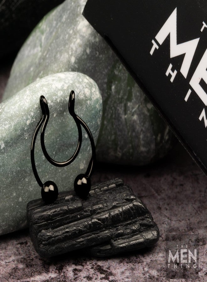 THE MEN THING SPARTA MAN - Non Piercing Nose Ring – Pure Stainless Steel for Men and Boys - Image 4