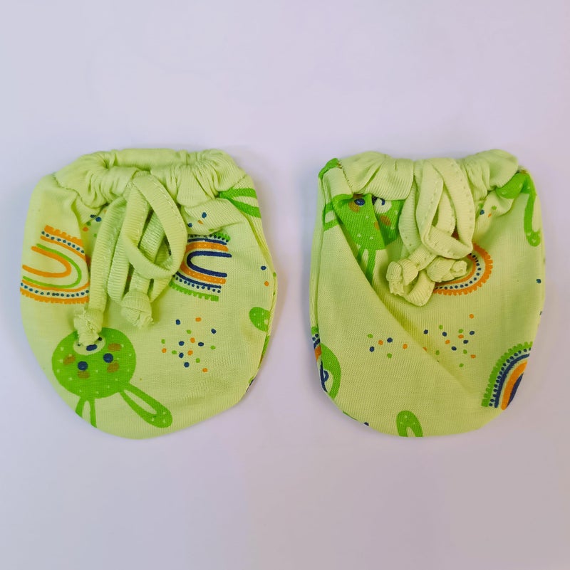 CUTEABLY Baby Dori Mittens, Set of 3, 0-12 Months, Multicoloured Print - Image 2