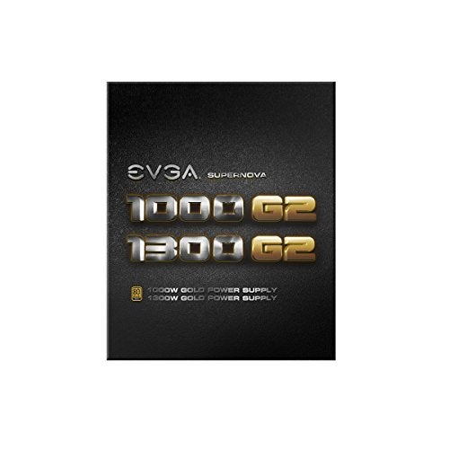 EVGA SuperNOVA 1300 G2 80+ ذهبية، 1300 واط مزود طاقة كامل الوحدات جاهز لـ NVIDIA SLI و Crossfire ضمان 10 سنوات 120-G2-1300-XR - Image 2