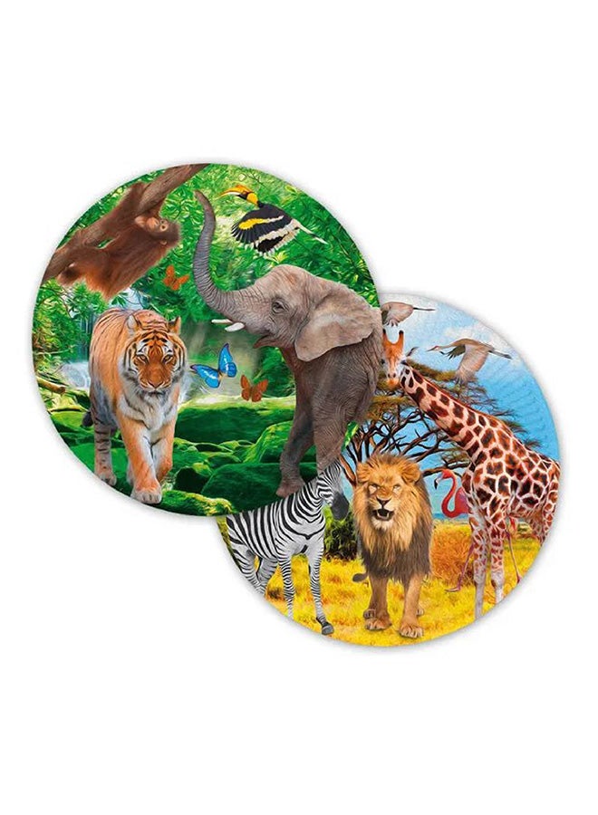 Folat Plates Safari Party 23cm 8