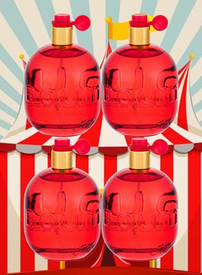 Boum 4 Pieces Jeanne Arthes Boum Vanille and Pomme D'amour EDP for Women 100 ml - Image 1