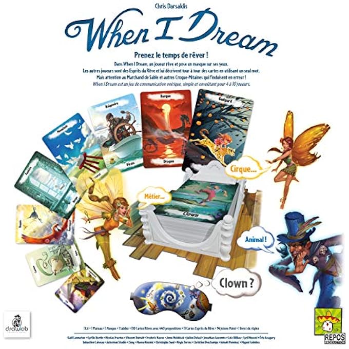 أسمودي Asmodee - عندما أحلم RPWID01FR عائلة الألعاب - Image 5