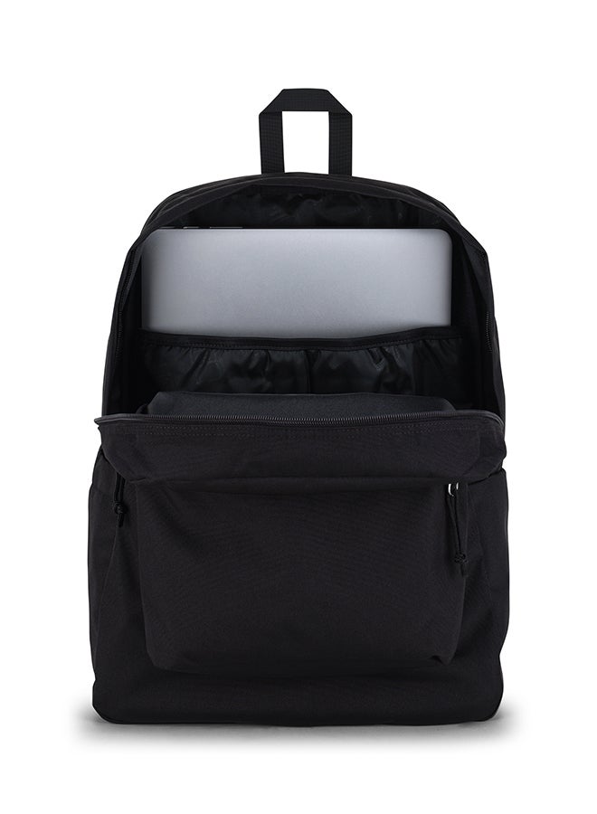 JANSPORT Super Break Plus Medium Laptop Backpack - Black - Image 3