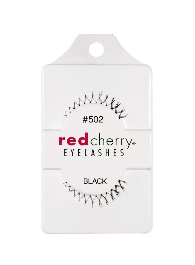 Red Cherry #502 False Eyelashes, Bottom Under Lash (Pack of 6 Pairs)