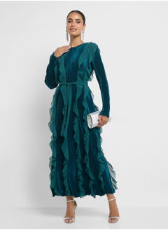 Khizana Dress With Ruffles  - Image 4