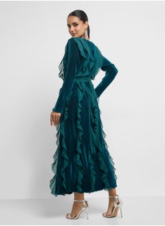 Khizana Dress With Ruffles  - Image 2