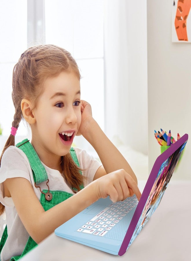 ليكسيبوك ليكسبوك، فروزن، كمبيوتر محمول ثنائي اللغة وتعليمي، إسباني/إنجليزي، لعبة للأطفال، ١٧٠ نشاطًا للتعلم، لعب الألعاب والموسيقى، شاشة كبيرة، بنفسجي/أزرق، JC599FZi2 - Image 3
