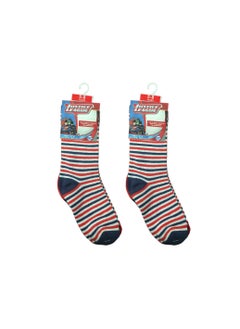 Justice league Superman Sock-Printed-5-8Y(Pairof 4), Set of 1