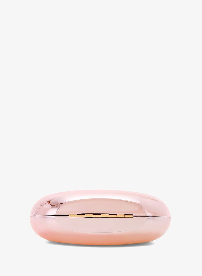 London Rag Acrylic Metallic Mini Clutch Bag in Light Pink - Image 4
