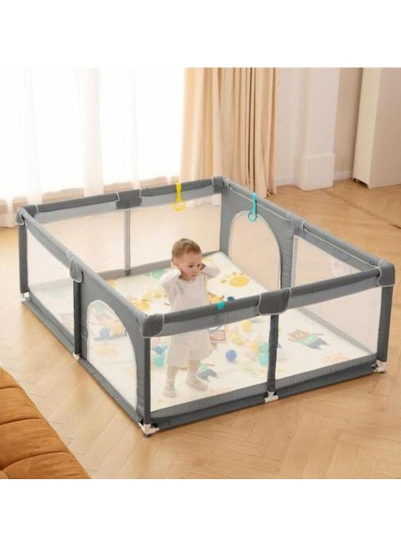 سياج روضة الأطفال مع مفرش اللعب - Image 3