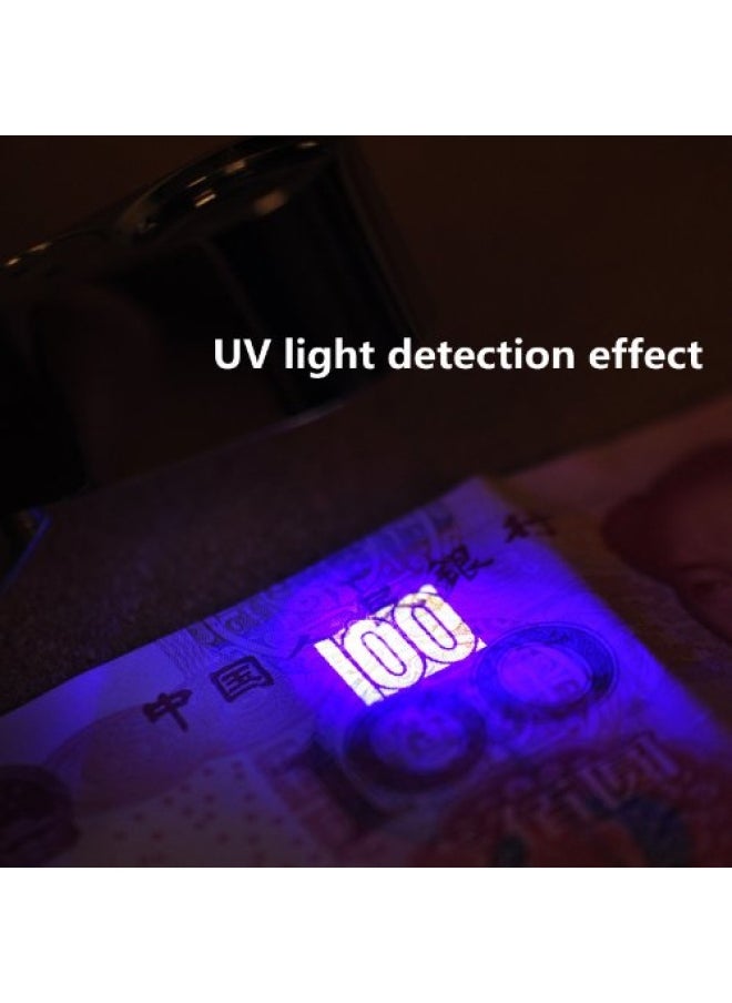 Beileshi - 40X Magnifier Led   Uv Illuminated Jeweller Lens Loupe Metal Construction Optical Glass Magnifying Watch Stamps Jeweller Diamond - Image 1