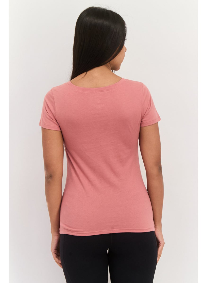 Women Sportswear Fit Short Sleeve Outdoor Top, Pink - pzsku/Z45E7BF9BCEA13C099A39Z/45/_/1737642548/1a0a4837-0189-4fd9-be3b-c4b2a30582f5