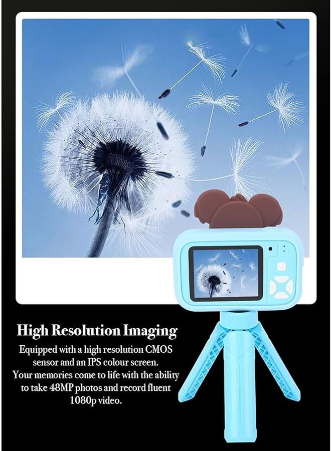 Digital Camera Compact Travel 1080P HD Video 48MP Photos No Memory Card Portable Rechargeable Battery - Image 4