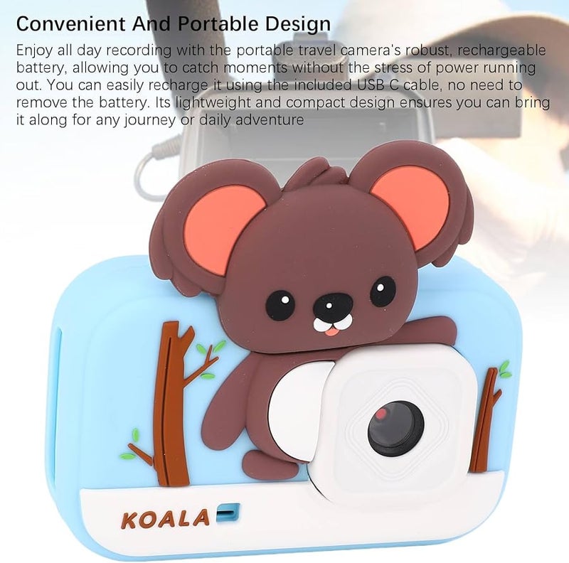 Digital Camera Compact Travel 1080P HD Video 48MP Photos No Memory Card Portable Rechargeable Battery - Image 3