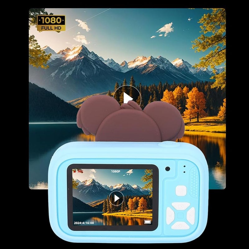 Digital Camera Compact Travel 1080P HD Video 48MP Photos No Memory Card Portable Rechargeable Battery - Image 5