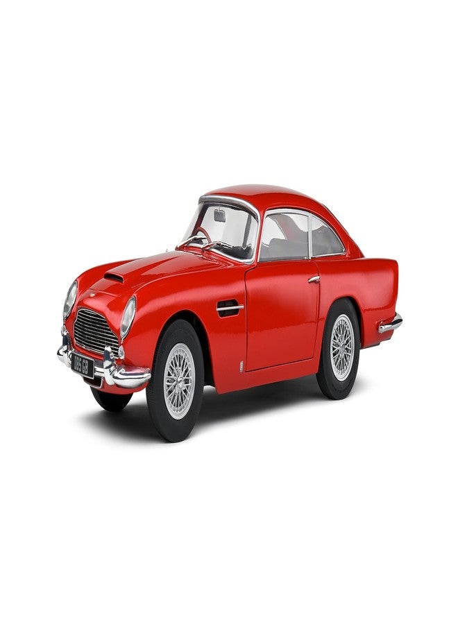 Solido 1:18 Scale Diecast - Aston Martin DB5 Metallic Red 1964 Model S1807103 - Image 1