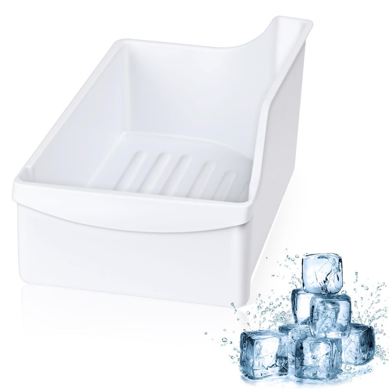 MTZUL 240385201 Ice Cube Container Storage Freezer Bucket Compatible with Frigidaire Kenmore Crosley Refrigerators Parts, Storage Freezer Bin Replacement 7240385201 891419 AP2116228 PS430380 EAP430380 - Image 1