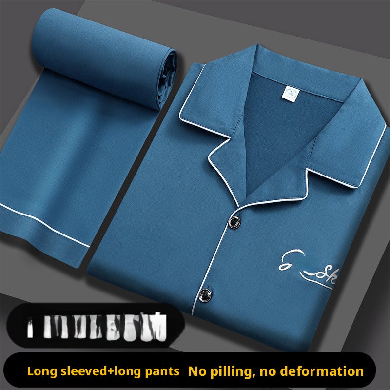100% Cotton Men's Pajama Set - Oversized Fit - Image 3