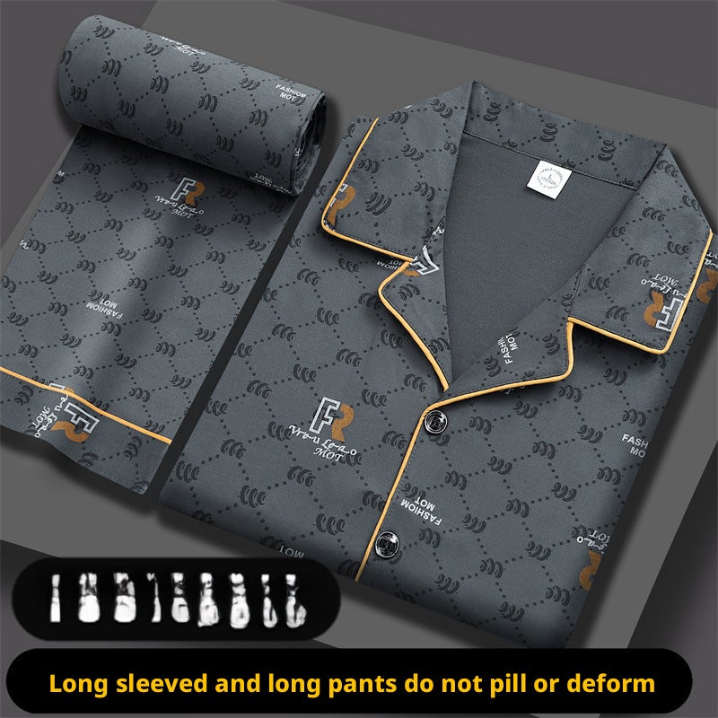 100% Cotton Men's Pajama Set - Oversized Fit - Image 1