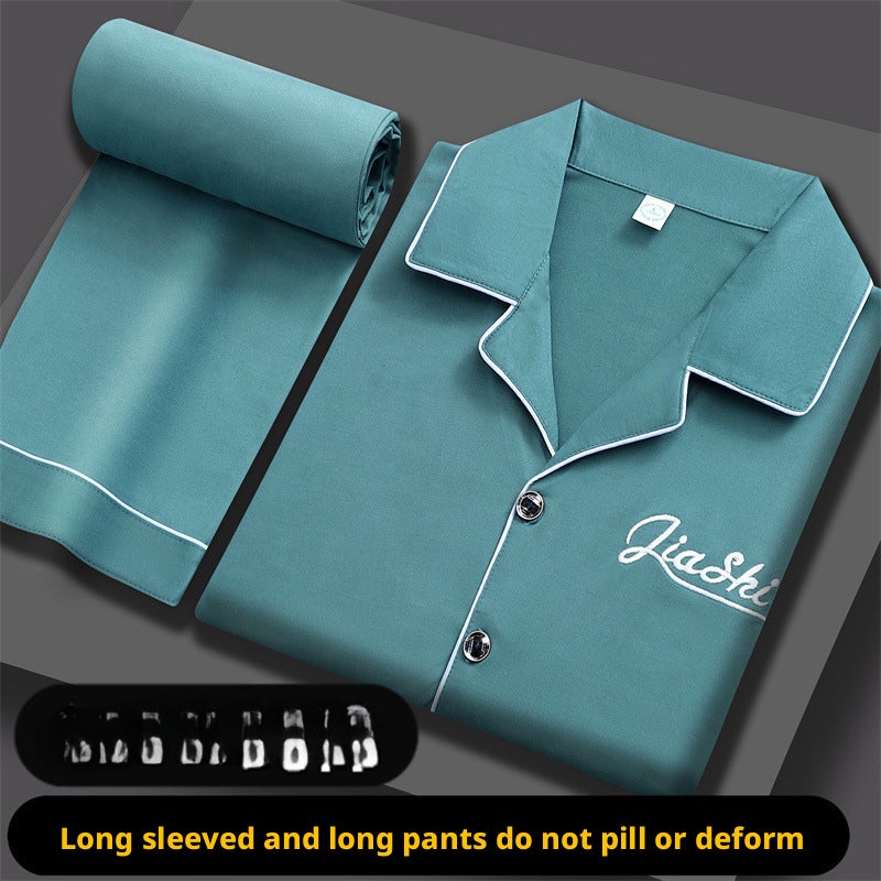 100% Cotton Men's Pajama Set - Oversized Fit - Image 4