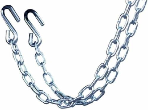 CE Smith - 16661A Class II Rating Safety Chain Set - S-Hook Chains for Boat Towing Safety - 3500 lbs - Image 2