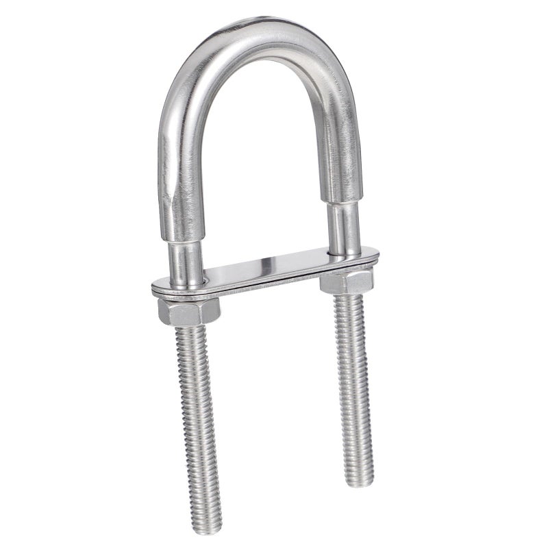 Stainless Steel U Bolts With Nuts And Washers 2pcs For Automotive And Plumbing - Image 2
