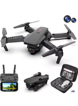 Drone with 360° Roll | 150m Range | Dual HD Camera Lens | 25-30 Min Flight Time | Speed Control, Gesture Manipulation, Optical Flow & Avoidance | 1 Battery (Grey) - pzsku/Z45E87A95185978FE3EE1Z/45/_/1736937431/8fbf8e96-7cde-4660-a611-195cdcf55d76