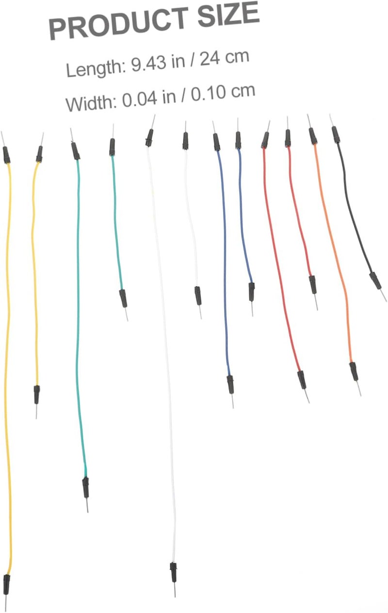 Generic 240pcs Cable Circuit Breadboard Jumper Wire Jumper Wires for Breadboard for Prototyping - Image 2