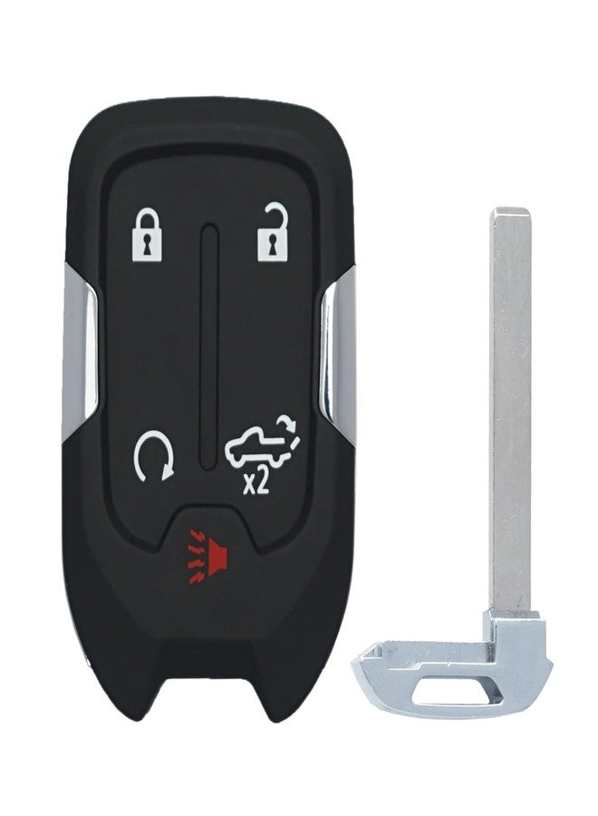 SUPALAND Keyless Entry Remote Start Control Key Fob Replacement Fits for GMC Sierra 1500 2500 3500 2019 2020 2021 2022 2023 Chevrolet Silverado 1500 2500 3500 HYQ1ES 13522904 13522854 433 MHz - Image 1