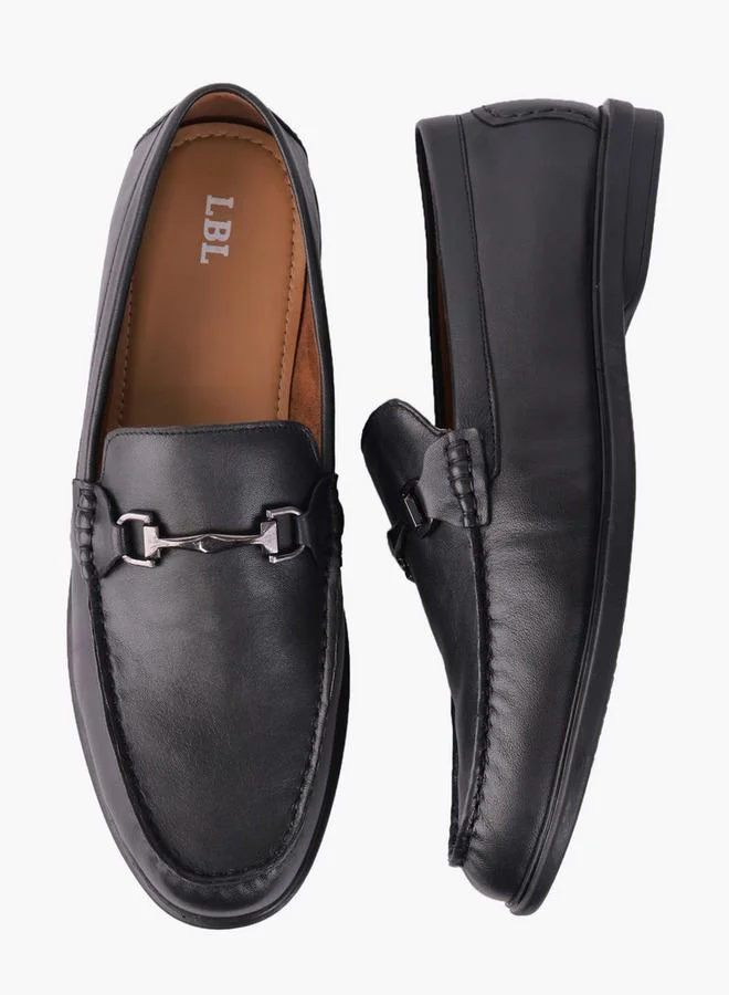LBL By Shoexpress Men Slip-On Leather Loafers