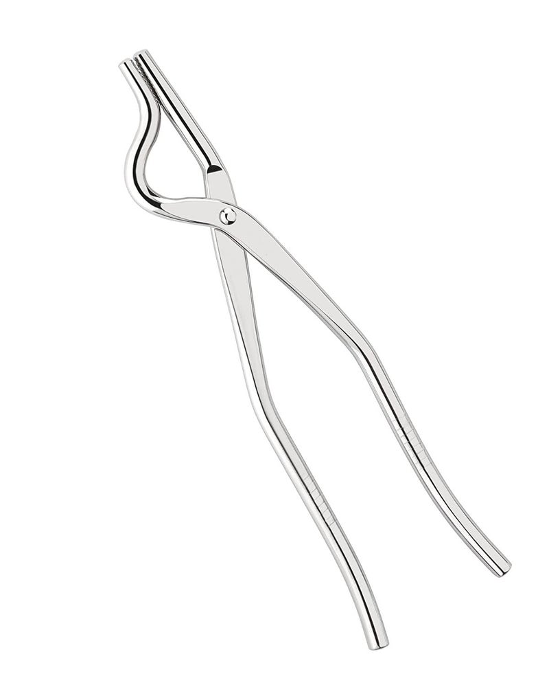 Laxmi Kitchenwere Stainless Steel to Hold Kitchen Tools When Cooking Pakkad for Kitchen with Grip gripper tongPakadni Sansi Chimta for Kitchen Use Pack of 2 - Image 2