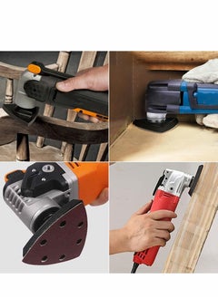 Y&D 4Pcs Sanding Pads 80 mm for Attaching Pads, Multi-Tool Blades Oscillating Multi Tool Accessories Compatible with Worx Mikita Dewalt Power  - Image 4