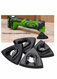 Y&D 4Pcs Sanding Pads 80 mm for Attaching Pads, Multi-Tool Blades Oscillating Multi Tool Accessories Compatible with Worx Mikita Dewalt Power  - Image 5