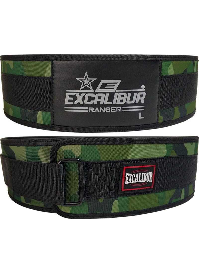 Excalibur - Ranger Fitness Weight Belt Camouflage Size M - Image 1