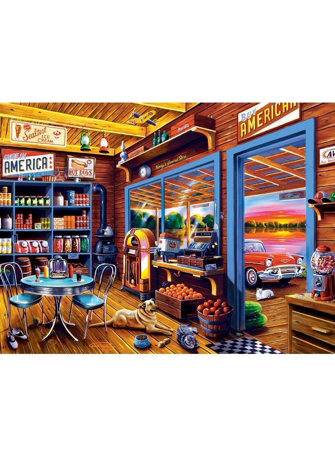 ماستر بيسيز لعبة تركيب الصور المقطوعة المكونة من 750 قطعة للكبار والعائلة - متجر هنري العام - 18 × 24 بوصة - Image 2