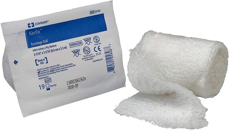 Kendall Kerlix 34 X 36 Yards 6 Ply Sterile Roll Gauze 686725 Category Bandages and Dressings