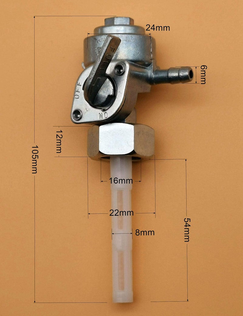 YAMAKATO Predator 9000 8750 6500 4000 4375 Generator Fuel Tank Shut Off Valve Fuel Petcock for Centurion Honda Westinghouse Duromax Durostar Powermate Powerhorse ETQ M16X1.5mm - Image 4