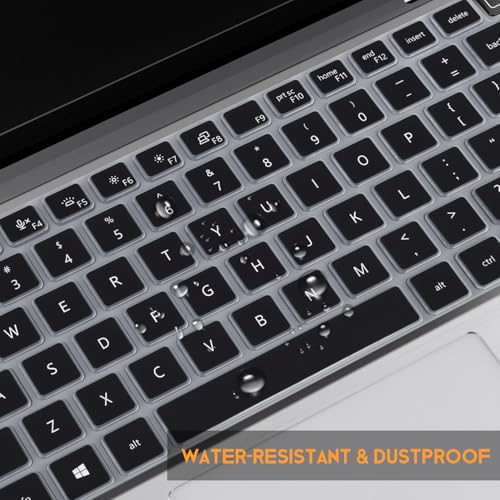 Saco Keyboard Cover for Dell Latitude 3000 Series 3440 3450 | Latitude 5000 Series 5450 5440 5420 5430 5431 14 Inch Laptop - Black - Image 3