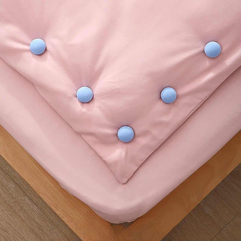Avon Wellness Avon Wellness Duvet Cover Holding Quilt Fixing Clips,Mushroom Round Fixing Clips with Buttons,Blanket,Duvet Cover, Holding,Quilt Clip Fasteners,Non-Slip for Fixing Curtain Socks Mattress (8, Blue) - Image 5